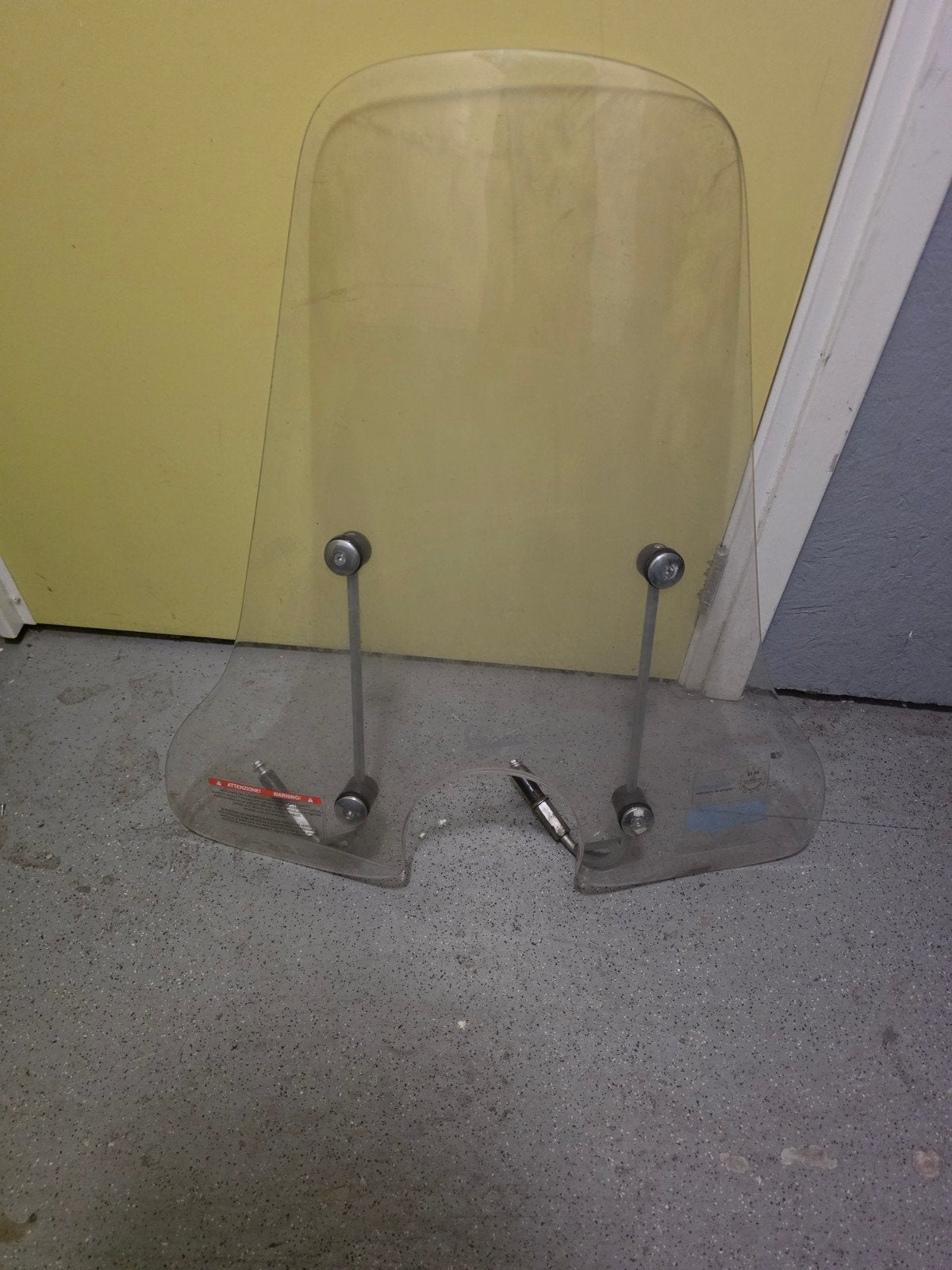 Origineel Vespa LX / S Windscherm (hoog, transparant), Ophalen of Verzenden, Gebruikt, Overige typen, Vespa
