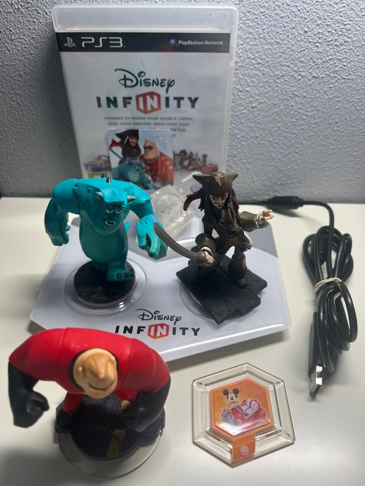 PS3 Disney Infinity 1.0 Starter Pack mét kaart, Spelcomputers en Games, Games | Sony PlayStation 3, Gebruikt, Ophalen of Verzenden