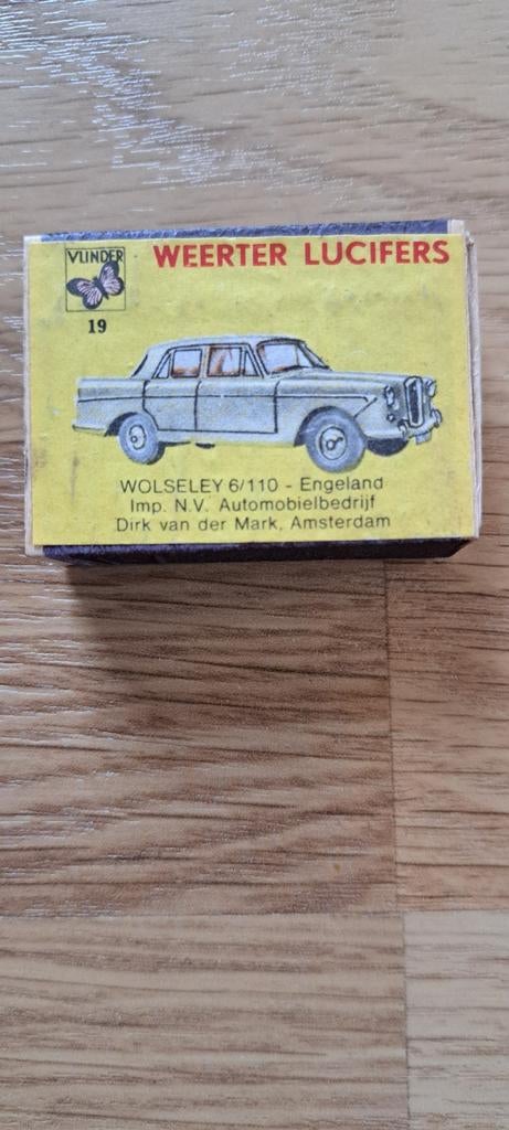 Wolseley, Ophalen of Verzenden, Gebruikt, Sigarenbandjes
