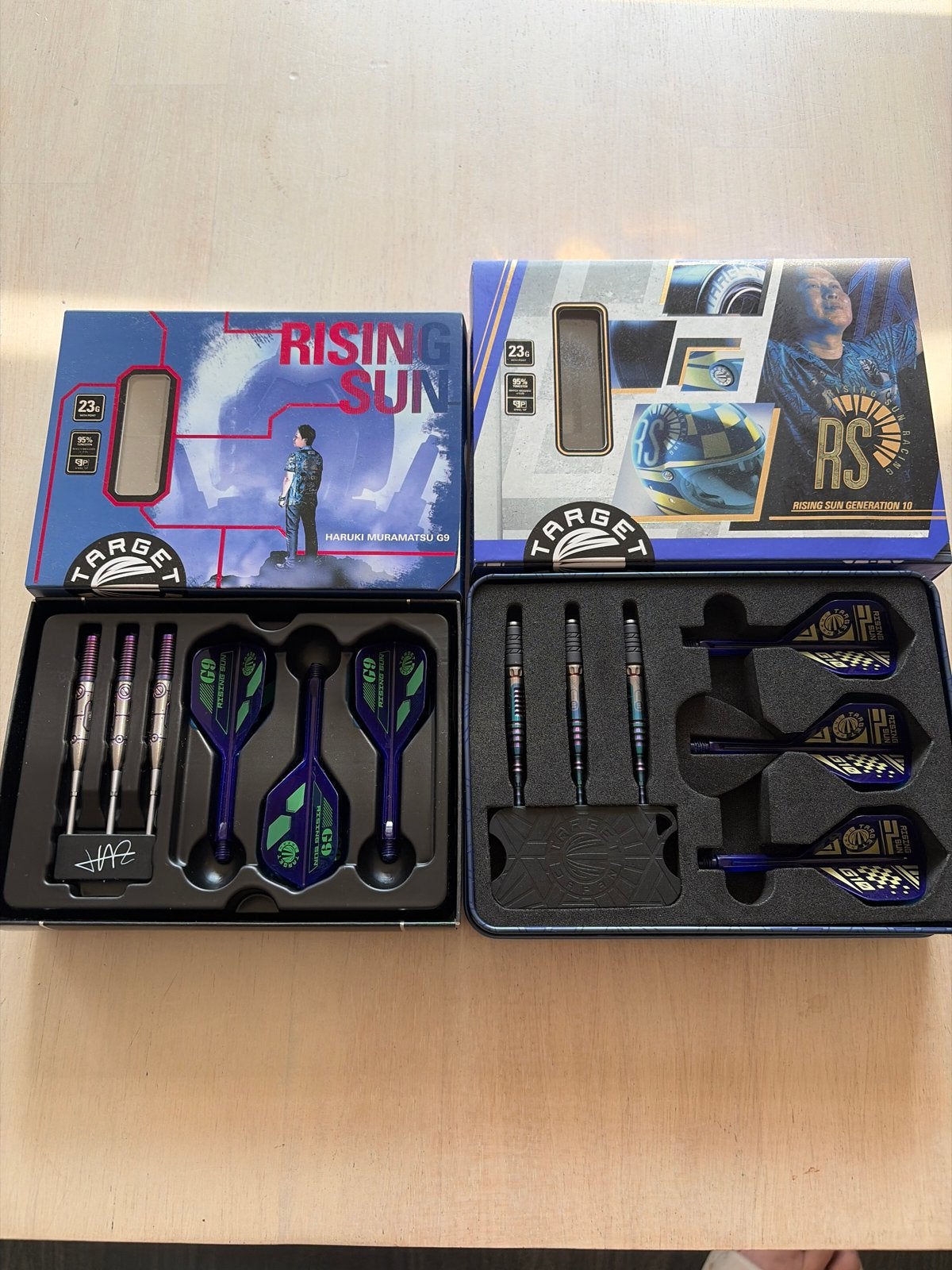 Target Japan Rising Sun G9 &10 Darts 23g, Verzenden, Zo goed als nieuw, Pijlen