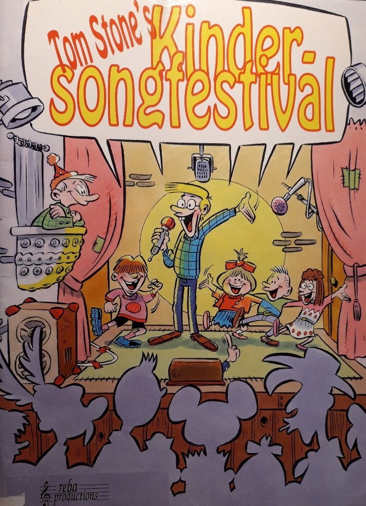 BLADMUZIEK gitaar Tom Stone's KINDERSONGFESTIVAL, Muziek en Instrumenten, Bladmuziek, Gitaar, Nieuw, Ophalen of Verzenden, Thema