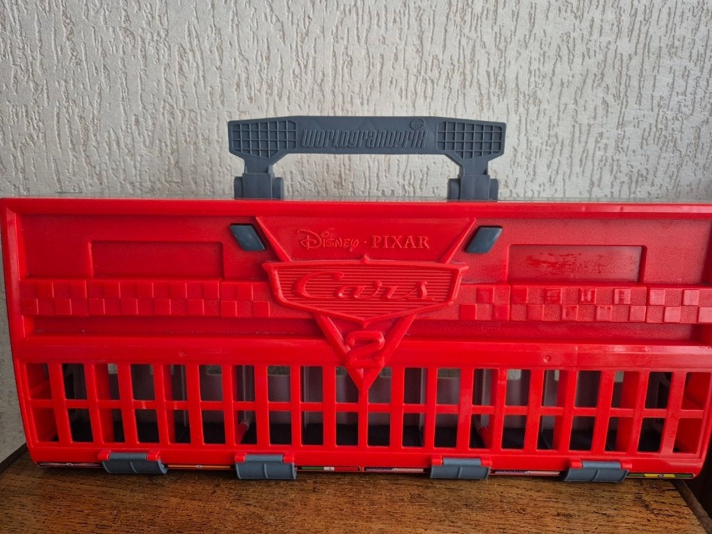 Mattel Disney Pixar cars - Garage opbergkoffer, Kinderen en Baby's, Ophalen of Verzenden, Gebruikt