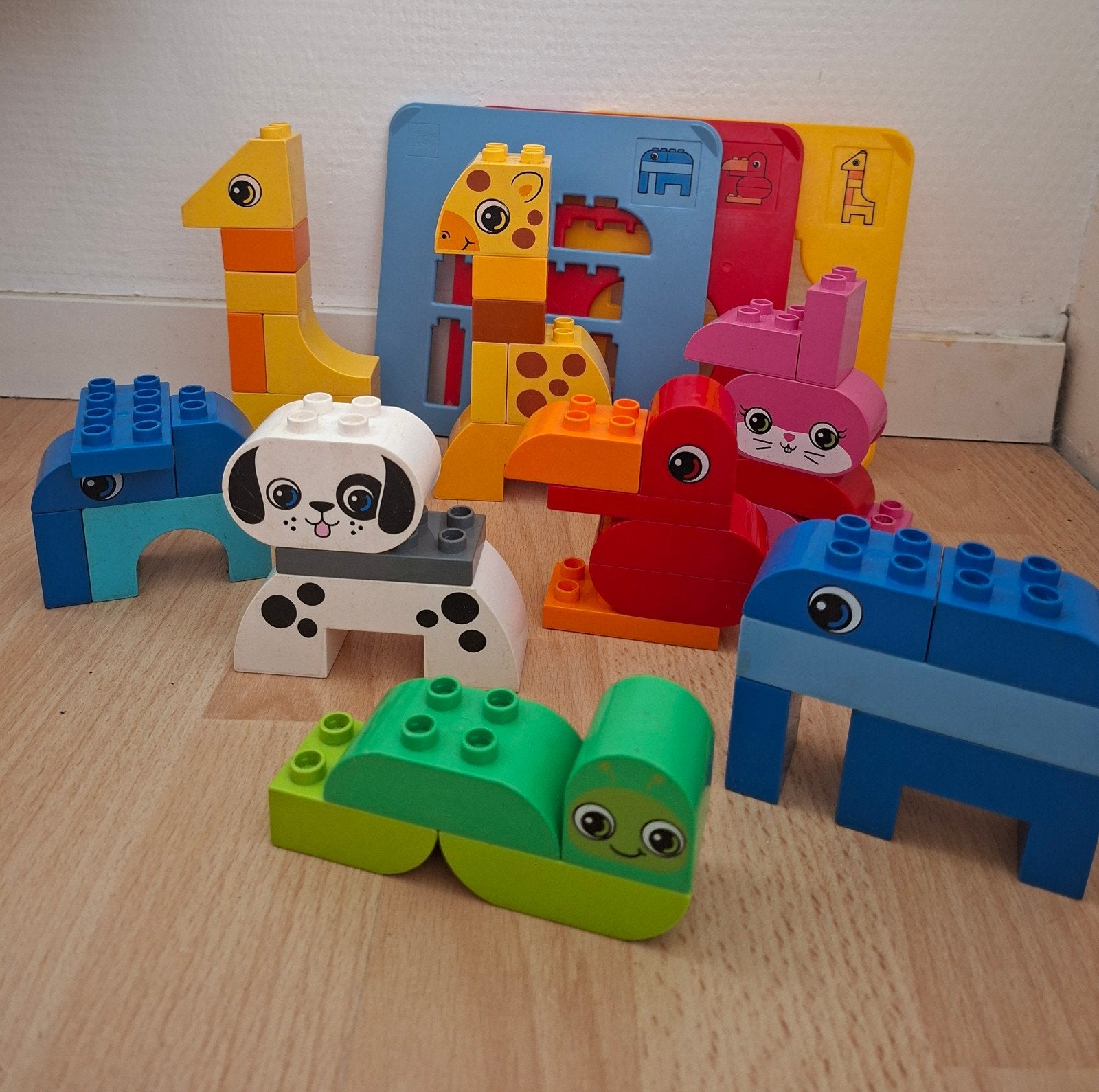 Duplo creatieve dieren en extra set, Gebruikt, Ophalen of Verzenden, Duplo, Complete set