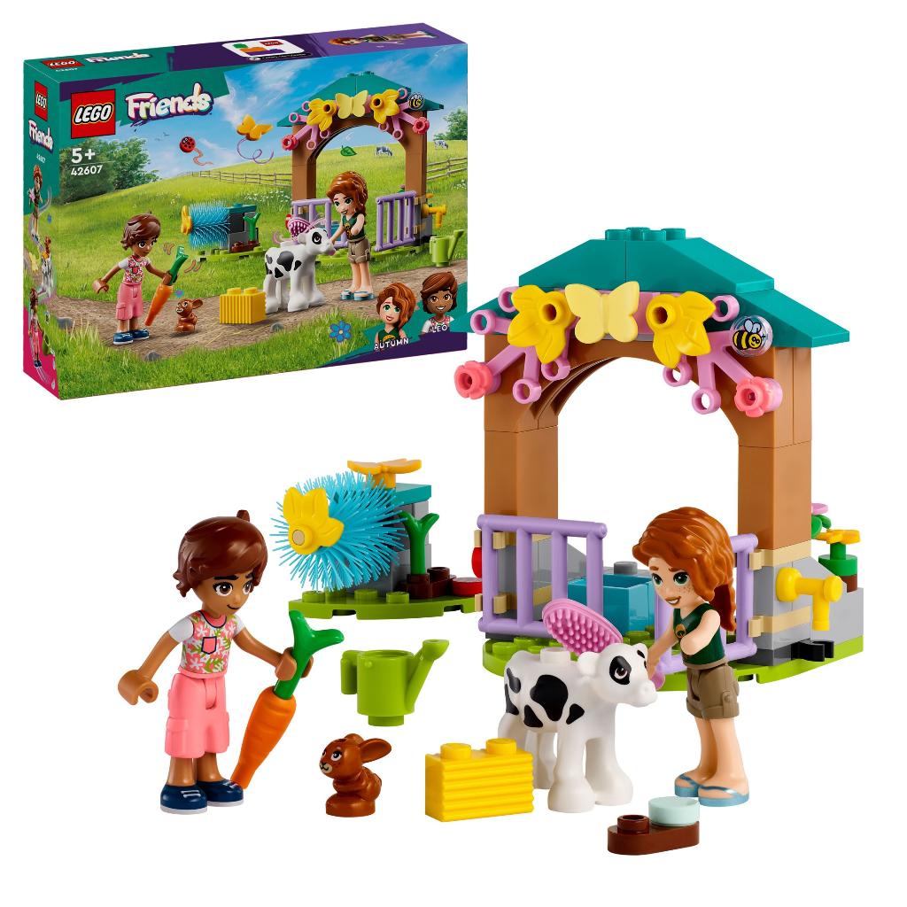 LEGO Friends 42607 Autumns Schuur met Kalfje 79 delig, Lego, Nieuw, Friends, Ophalen of Verzenden