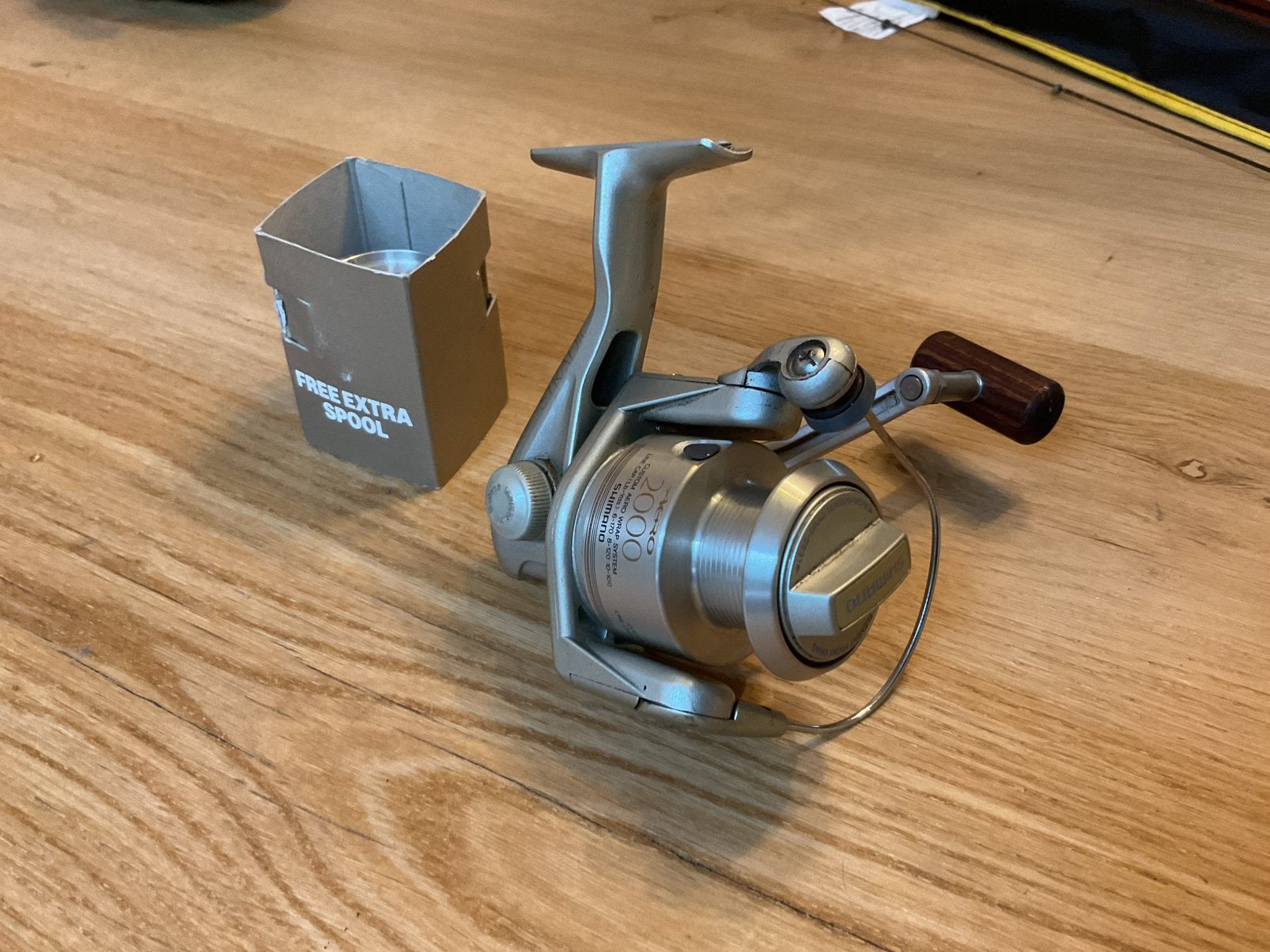 Shimano stradic aero 2000, Watersport en Boten, Ophalen of Verzenden, Gebruikt, Molen
