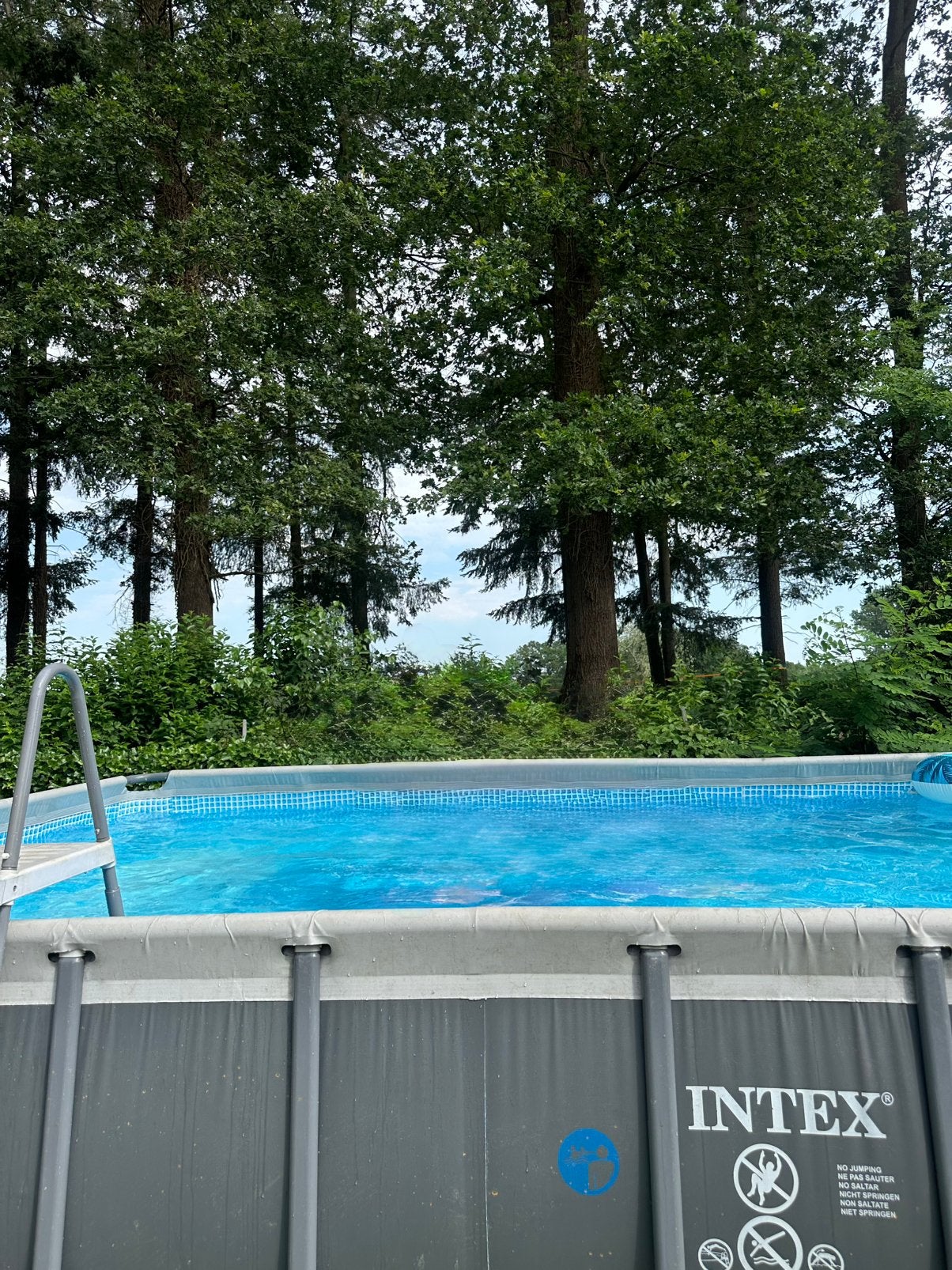 Intex 730 x 366 Opzetzwembad - Groot Familiezwembad, Tuin en Terras, Gebruikt, 300 cm of meer, Rechthoekig, Ophalen