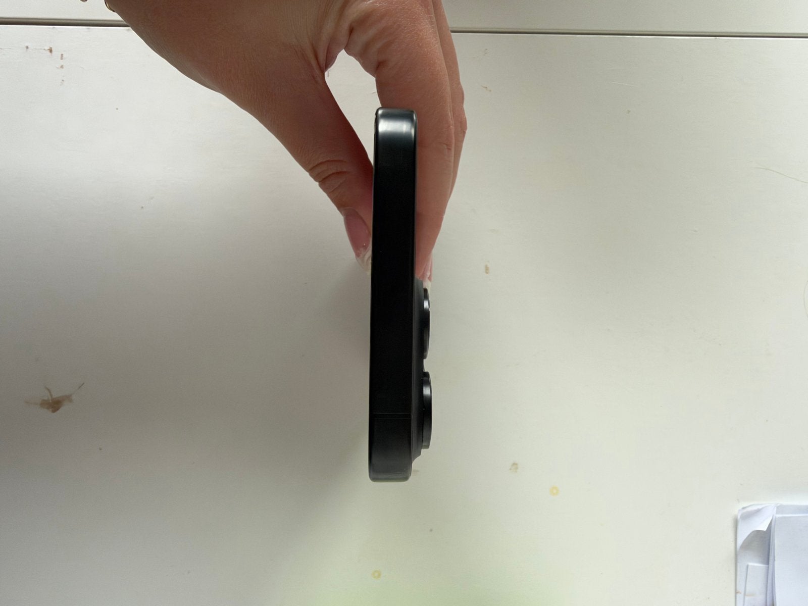 Foto 6 van iPhone 15 Pro Max Titanium Zwart 256GB - Goede staat