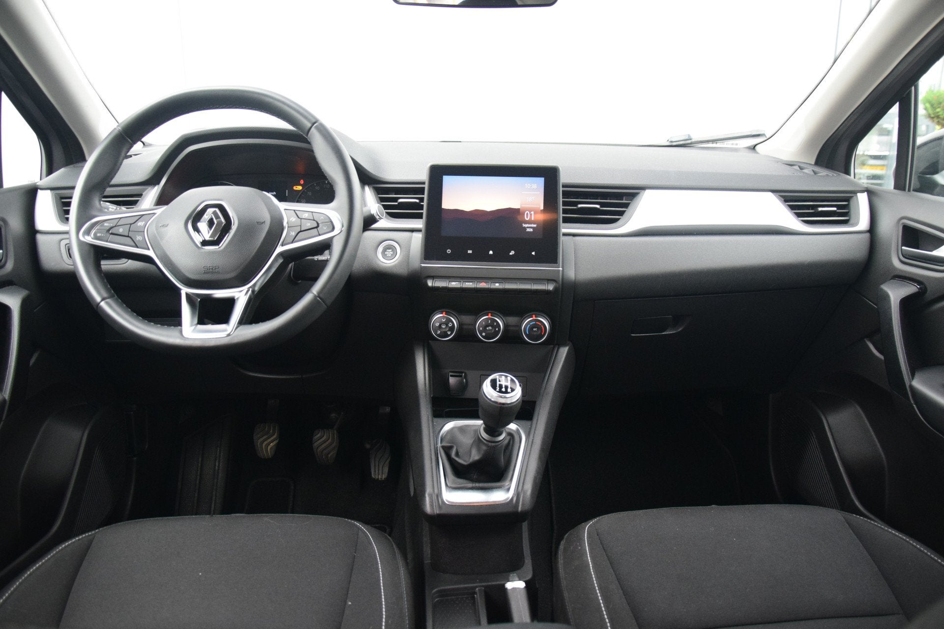 Renault Captur 1.0 TCe 100 Zen Navi/Camera Pdc 49dkm!, Auto's, Voorwielaandrijving, Gebruikt, Zwart, 1165 kg