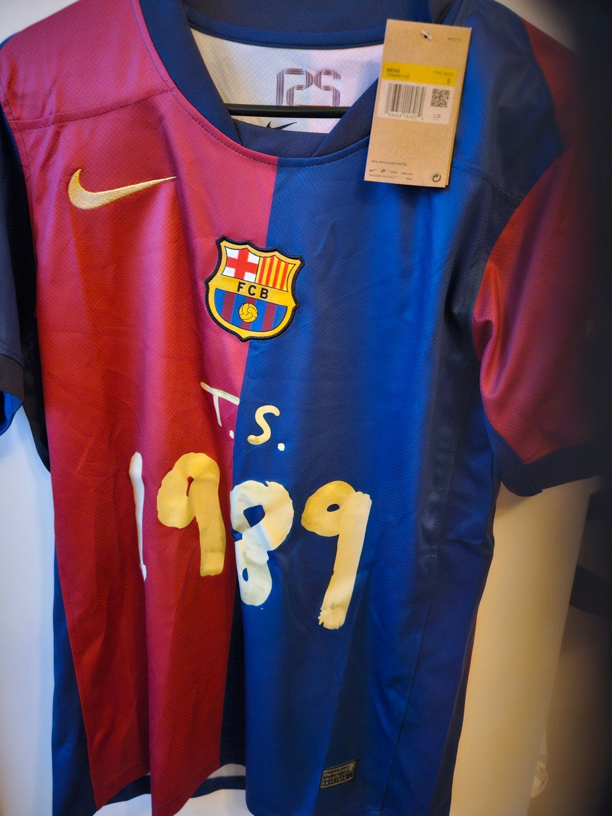 FC Barcelona x Patta 2023/24 thuisshirt - Maat S, Kleding | Heren, Meerkleurig, Nike, Nieuw, Ophalen of Verzenden