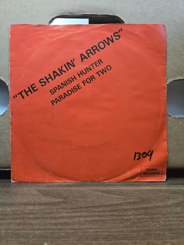 The Shakin' arrows - Spanish hunter/Paradise for two, Fotohoes, Ophalen of Verzenden, Zo goed als nieuw, Rock en Metal