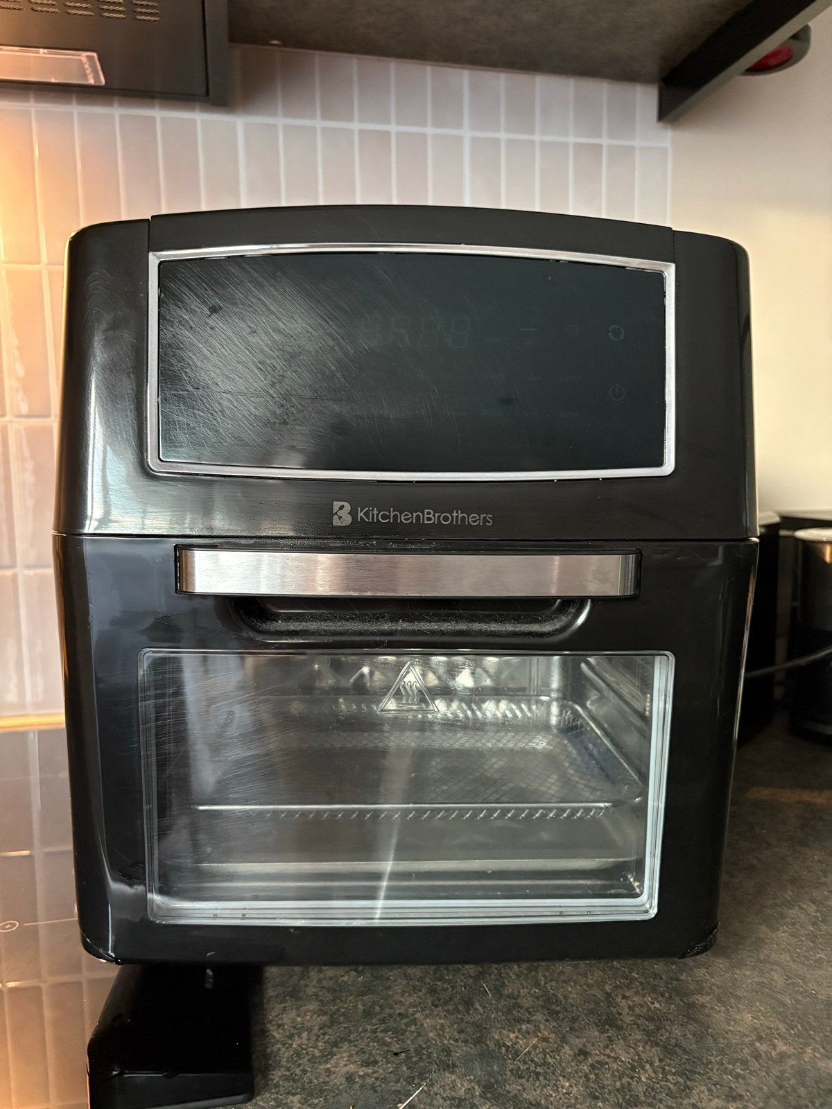 KitchenBrothers Airfryer met alle toebehoren nog nieuw, Ophalen, Zo goed als nieuw, Airfryer