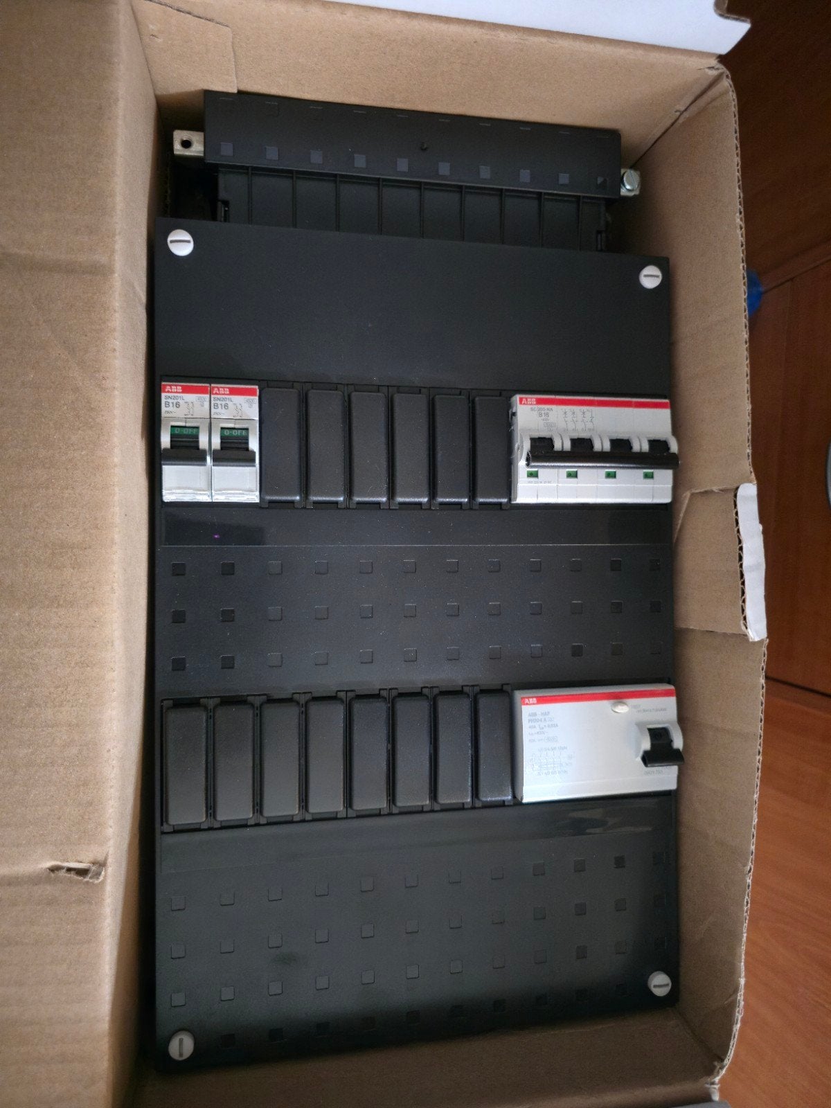 ABB-Haf Groepenkast 220x390 (BxH) 3 Groepen, Ophalen of Verzenden, Nieuw, ABB, Groepenkast