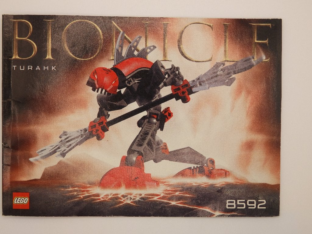 Lego 8592 Turakh, Gebruikt, Bionicle, Lego, Compleet