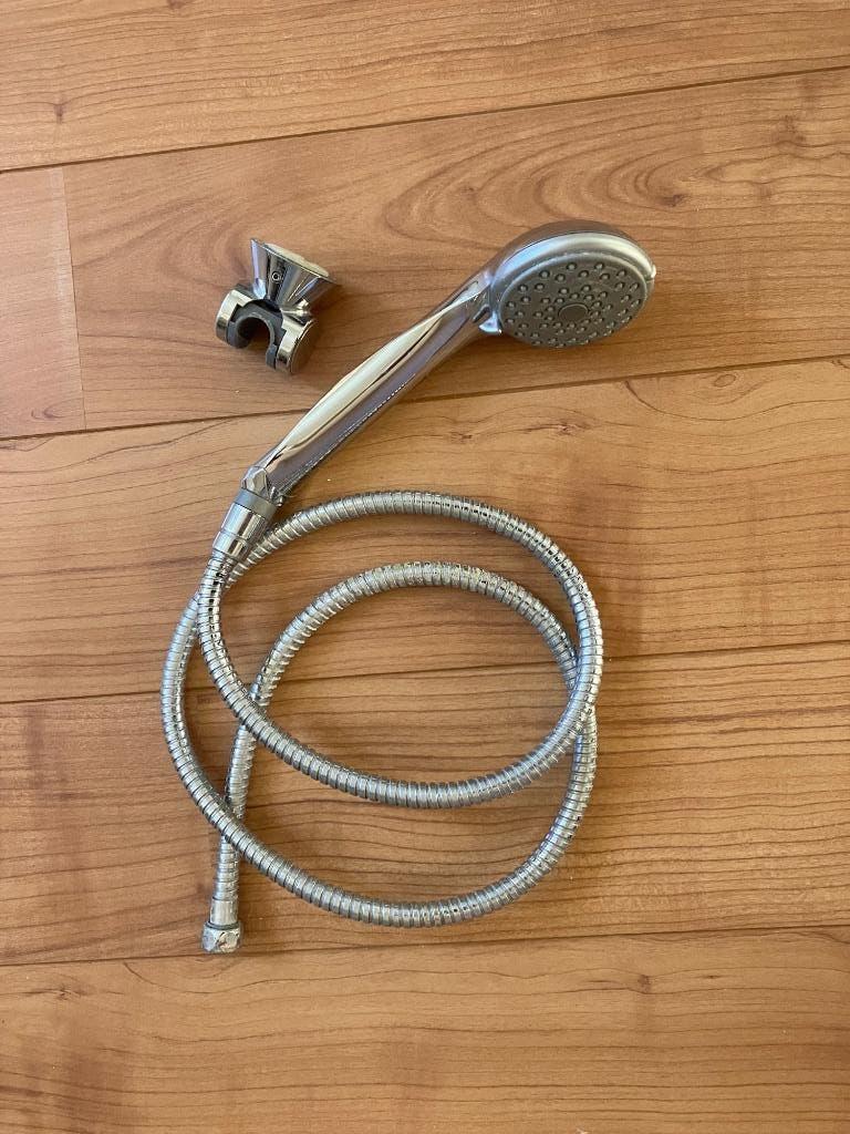 douchekop met slang en ophang beugel, Ophalen of Verzenden, Gebruikt, Douche