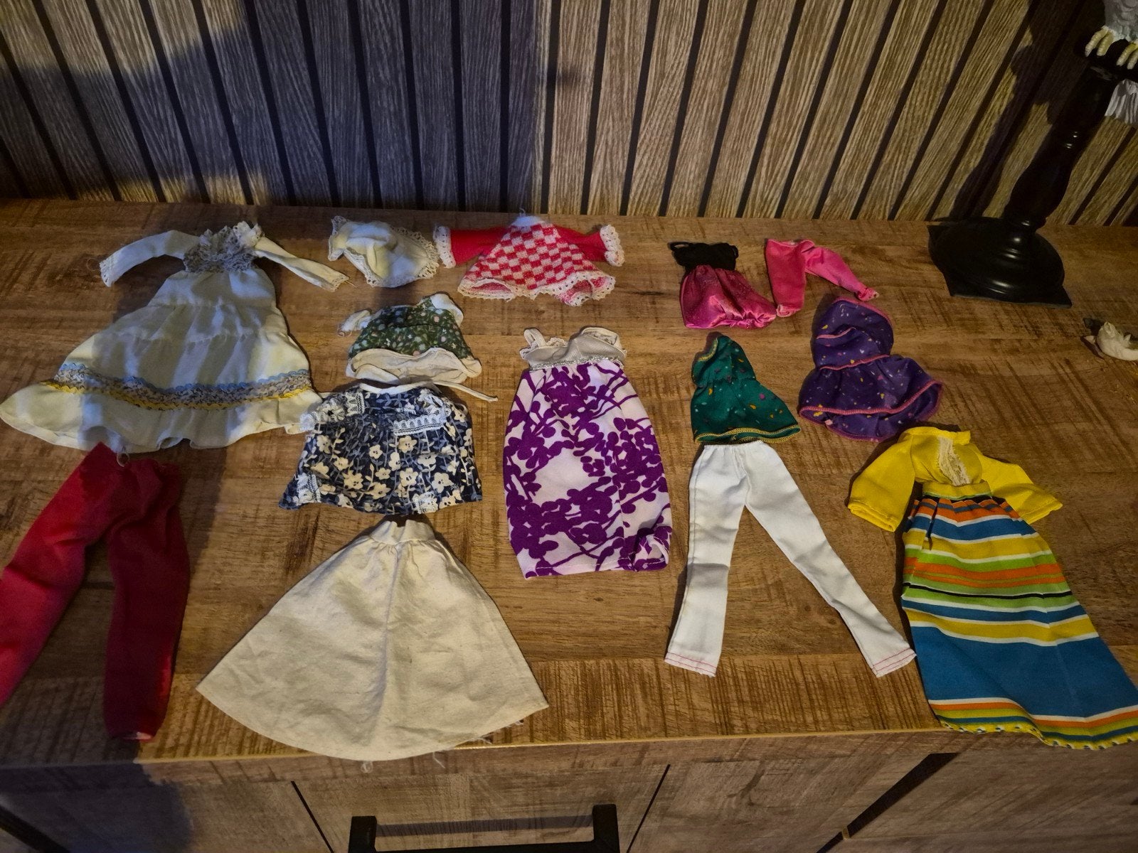 14stuks Vintage Barbie/fleur kledingVaste pr€15euro, Verzenden, Barbie