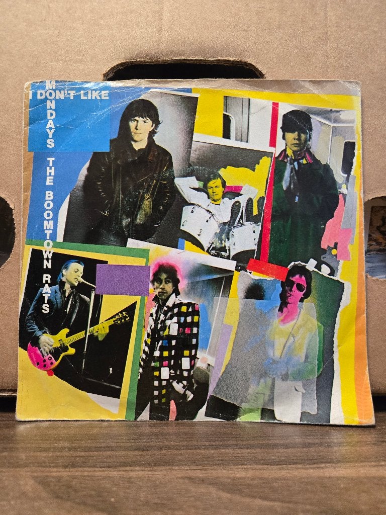 Boomtown rats - I don't like mondays, 7 inch, Ophalen of Verzenden, Zo goed als nieuw, Beschermende buitenhoes