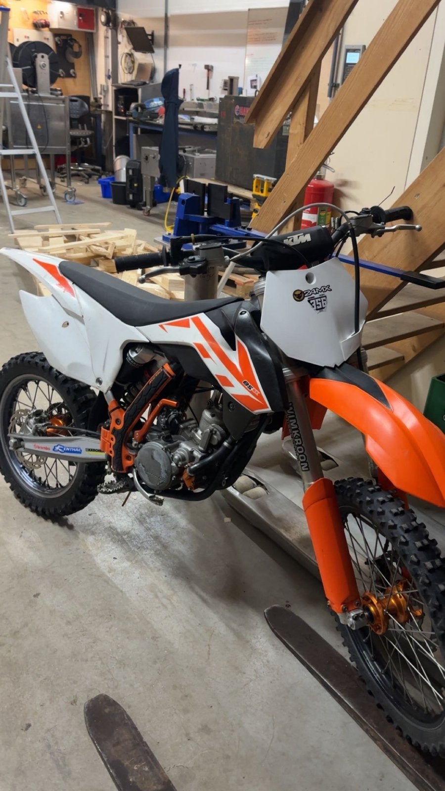 Ktm 85sx 2017 (in elkaar gedraaid), Ophalen, Gebruikt, Overige merken