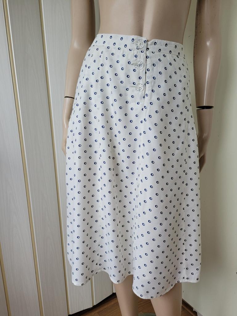 Noa Noa zomer rok polkadot maat XL/42, Kleding | Dames, Rokken, Wit, Maat 42/44 (L), Ophalen of Verzenden, Zo goed als nieuw