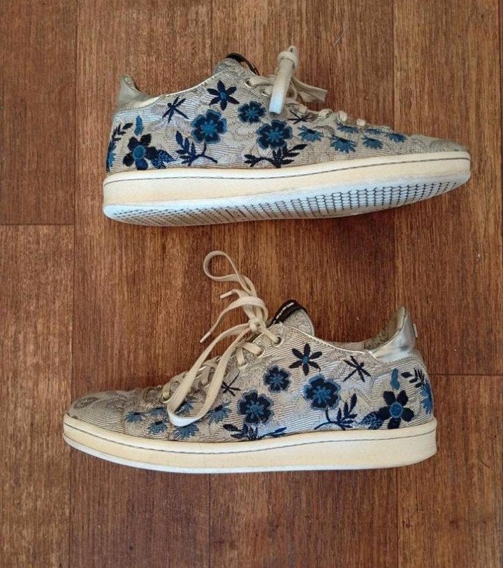 Floris van Bommel leren schoenen, maat 37, Ophalen of Verzenden, Zo goed als nieuw, Sneakers of Gympen