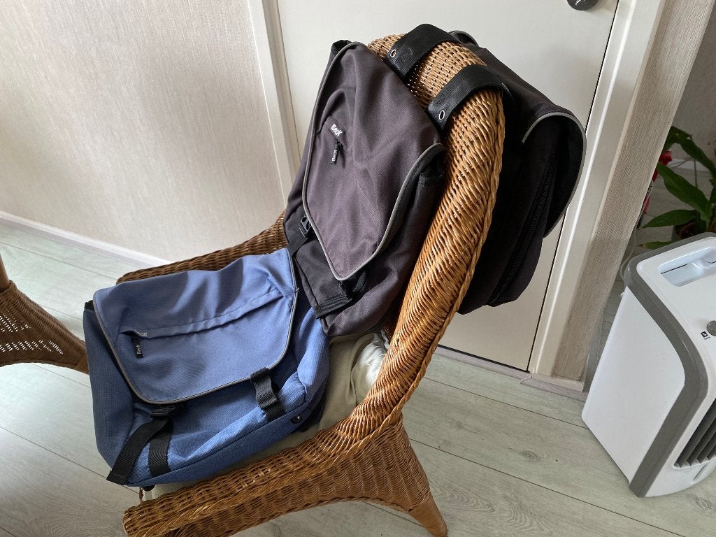 14) 2 Beck fietstassen zie omschrijvingen, Ophalen of Verzenden, Zo goed als nieuw, Beck