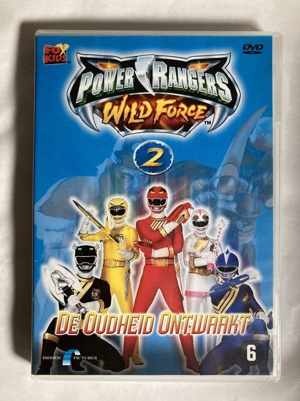 POWER RANGERS WILD FORCE 2 DE OUDHEID ONTWAAKT (DVD), Vanaf 12 jaar, Verzenden, Zo goed als nieuw, Amerikaans