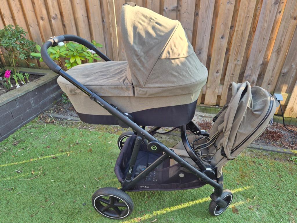 Cybex Gazelle S Combiwagen met Reiswieg en Zitje, Gebruikt, Ophalen, Overige merken, Duowagen
