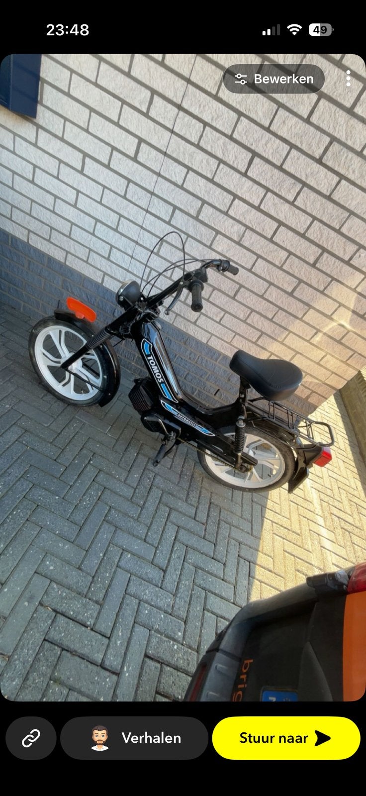 Tomos a35, Ophalen of Verzenden, Zo goed als nieuw, Maximaal 45 km/u, Standard
