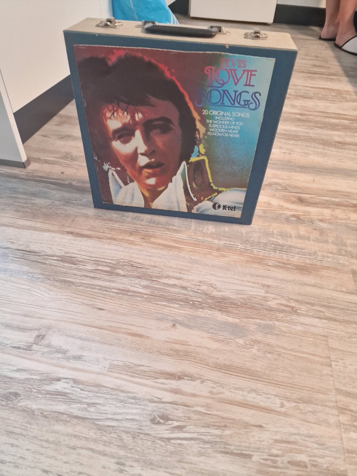 platenkoffer, Ophalen of Verzenden, Zo goed als nieuw