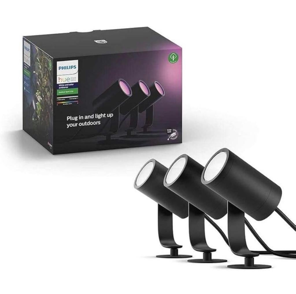 *Nieuw* Hue lily starter pack 3 spots white and color, Minder dan 50 watt, Ophalen of Verzenden, Netvoeding, Spots