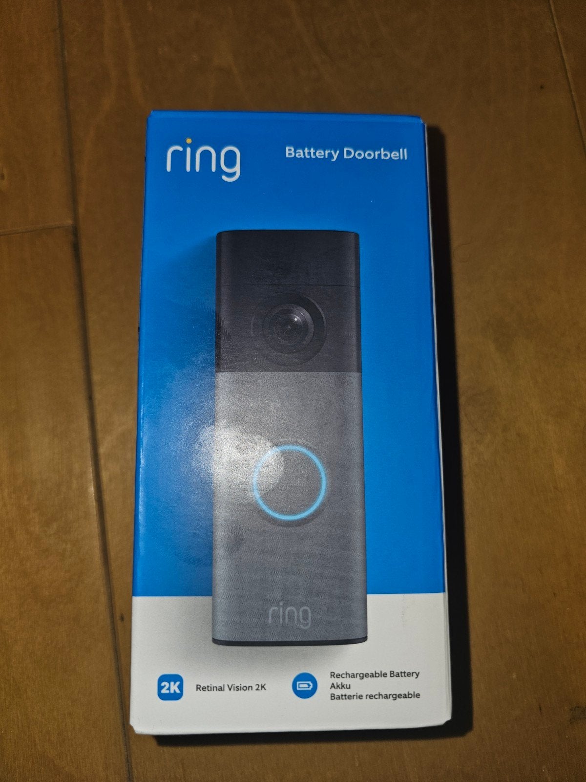 Ring Battery Doorbell - Nieuw in doos, Ophalen of Verzenden, Bewegingsdetectiesensor, Nieuw, Draadloos