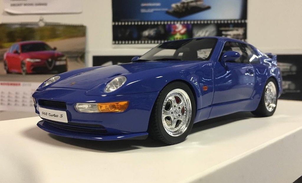 1:18 Porsche 968 Turbo S Maritime Blue 1993 GT Spirit GT201, Hobby en Vrije tijd, Overige merken, Info@gts-models.com, 2, rue de l'écusson, Zone commerciale Oxygène Sud, Josselin, 56120, FR
