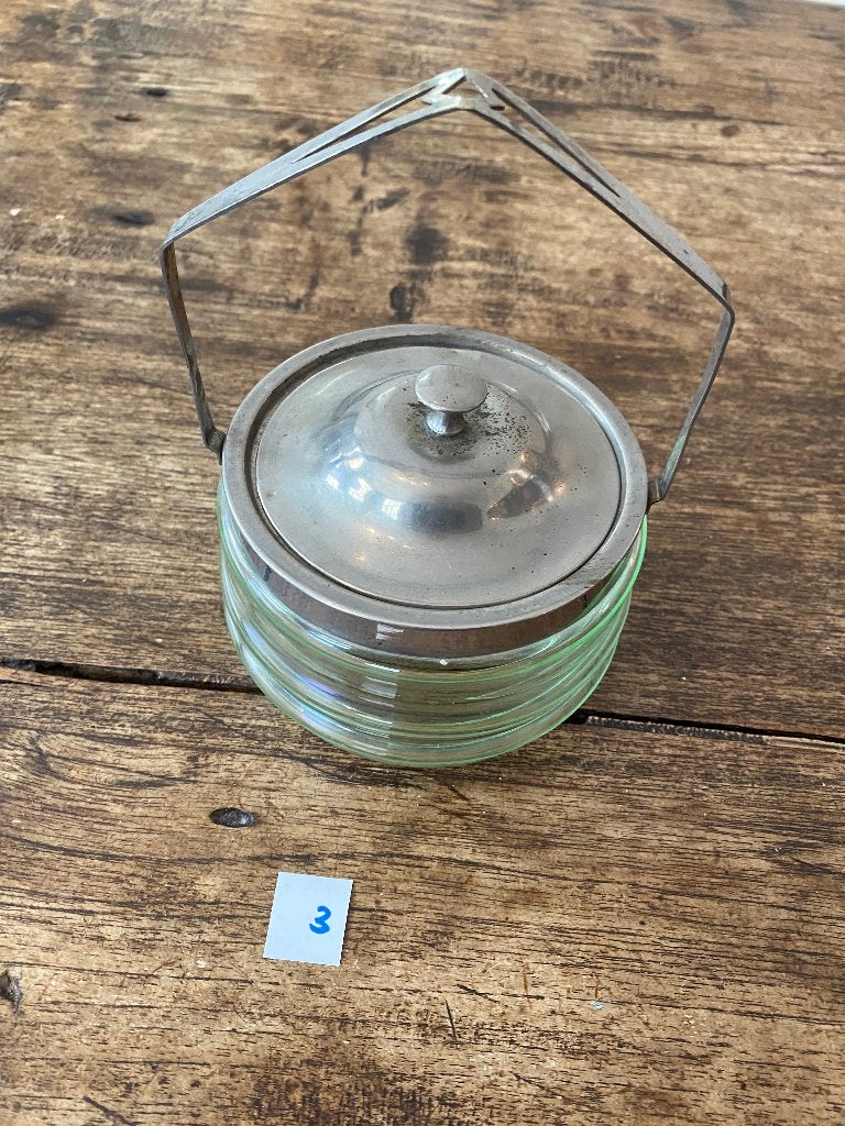 Brocante Engelse biscuit barrel Victoriaans/Edwardiaans tijd, Ophalen of Verzenden