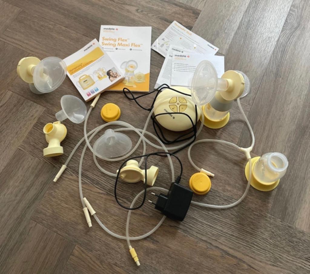 Medela Swing Flex dubbele elektrische borstkolf, Kinderen en Baby's, Ophalen of Verzenden, Gebruikt