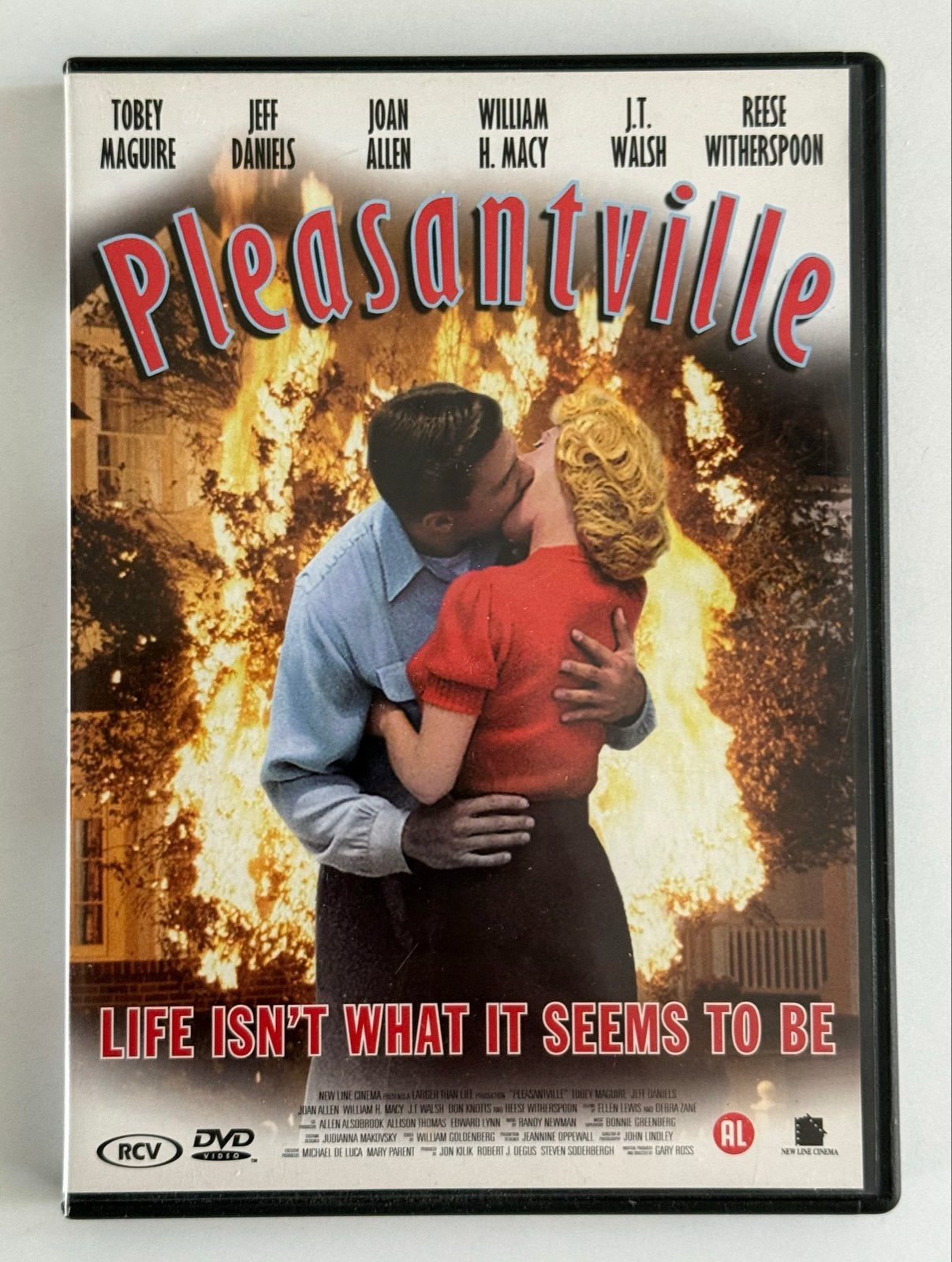 Pleasantville DVD - Tobey Maguire, Reese Witherspoon, Nederlands, Ophalen of Verzenden, Vanaf 12 jaar, Inclusief doosje