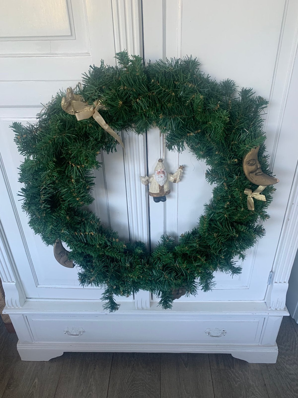 Prachtige kerstkrans 60cm van de Bijenkorf(Everlands), Diversen, Ophalen of Verzenden, Nieuw