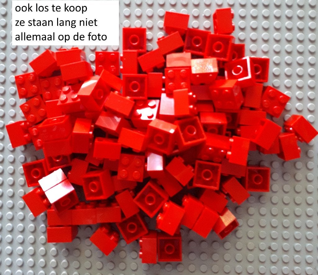 3003(4) red ca 466x Brick 2 x 2, Kinderen en Baby's, Speelgoed | Duplo en Lego, Ophalen of Verzenden, Gebruikt