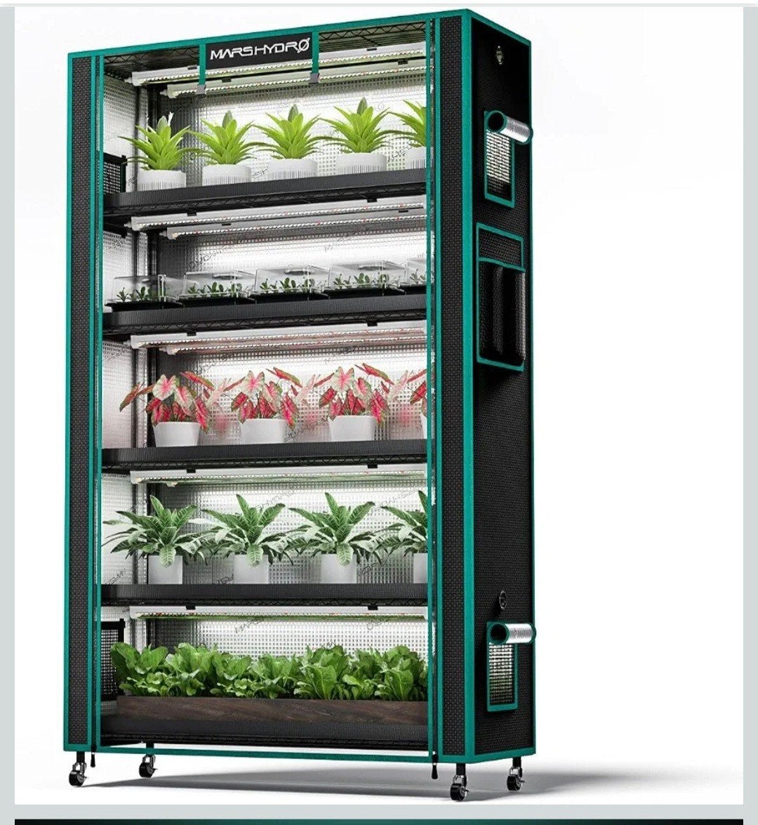 Mars Hydro Smart Kweekkast met LED Groeilampen en Timer, Ophalen of Verzenden, Nieuw, Kweekkast