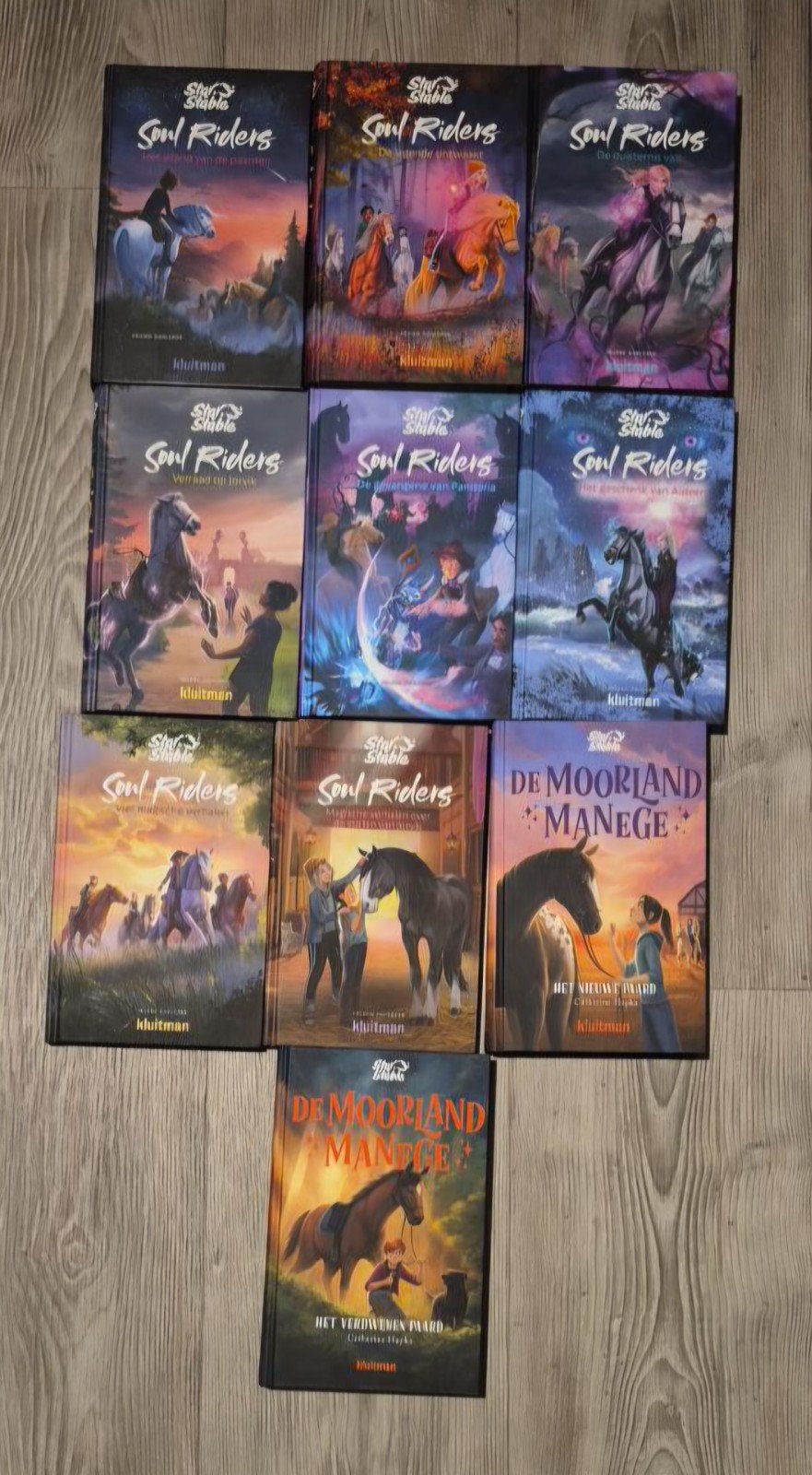 set Star Stable / Soul Riders boeken + De Moorland Manege, Ophalen of Verzenden, Gelezen, Helena Dahlgren, Fictie
