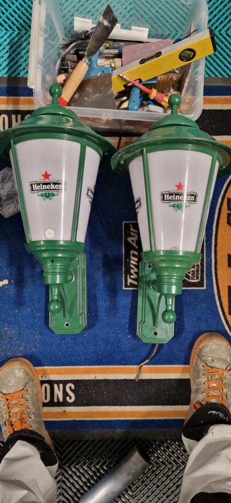 Heineken lampen, Ophalen of Verzenden, Zo goed als nieuw, Overige typen, Heineken