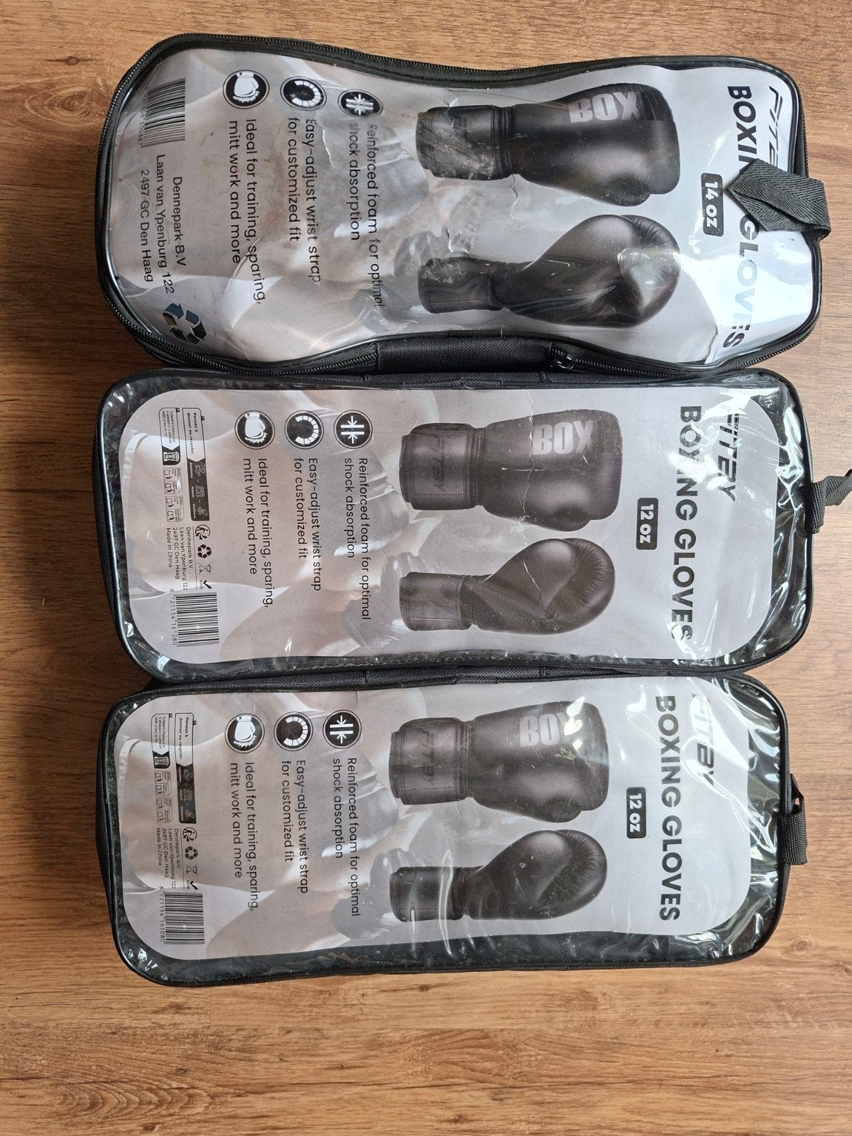 Nieuwe Fitby Bokshandschoenen - 12oz en 14oz, Ophalen of Verzenden, Nieuw