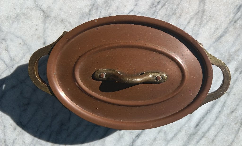 Koper pan Art et Cuisine METAUX OUVRES - VESOUL vertind (K11, Ophalen of Verzenden, Gebruikt, Overige materialen