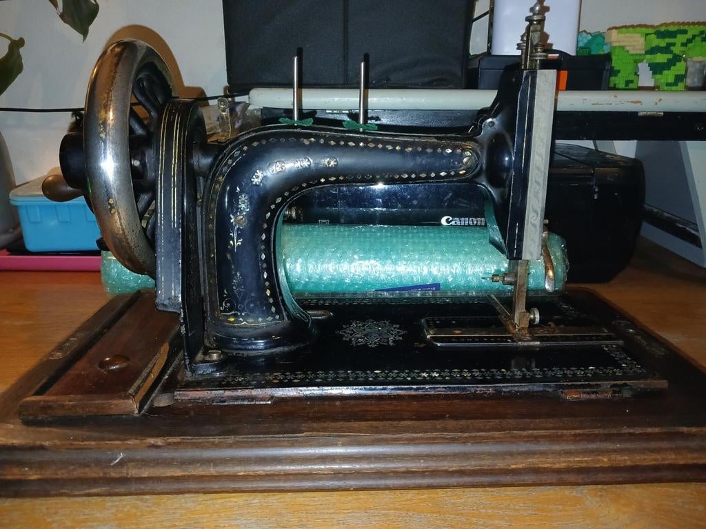 Antieke Gritzner Durlach naaimachine, Antiek en Kunst, Antiek | Naaimachines, Ophalen of Verzenden