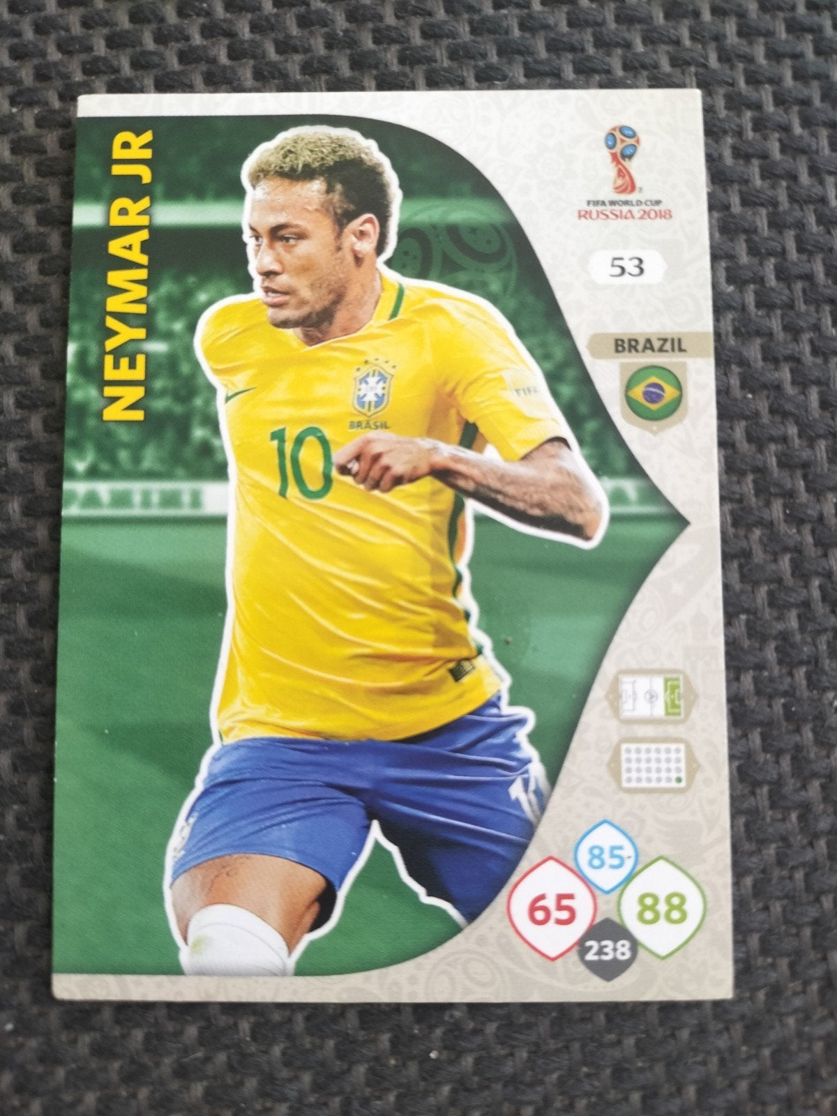 Neymar Jr. FIFA World Cup 2018 Adrenalyn XL kaart, Verzamelen, Sportartikelen en Voetbal, Ophalen of Verzenden