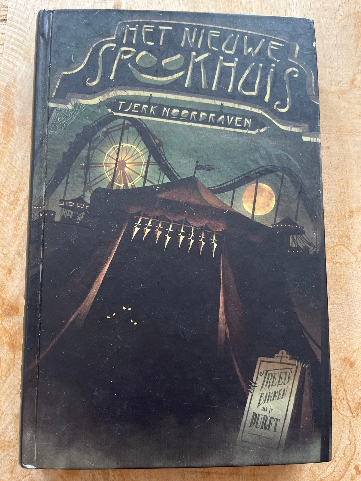 Het Nieuwe Spookhuis - Tjerk Noordraven (Griezelboek), Ophalen of Verzenden, Zo goed als nieuw, Fictie