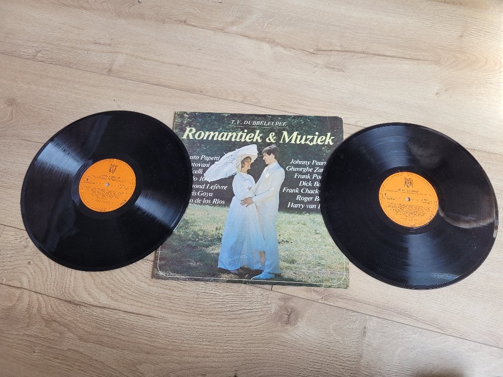Romantiek & Muziek - dubbel lp ~ MP8406, LP, Gebruikt, Ophalen of Verzenden, Pop