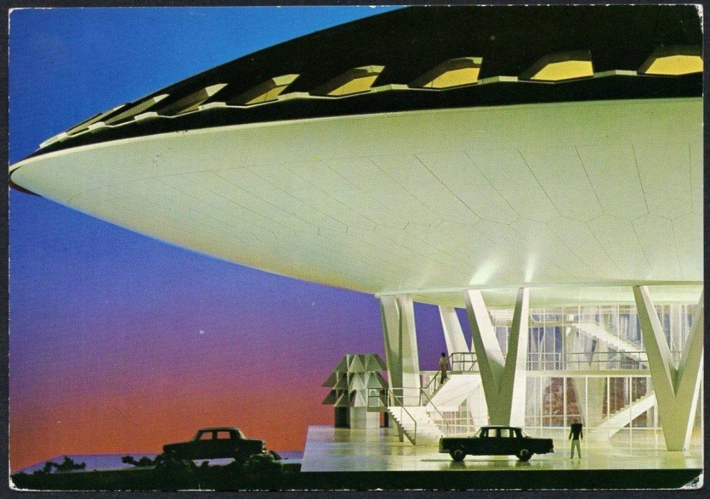 Jubilee Flight Philips Friendship PH-LIP 1966 kaart Evoluon, Verzenden, Overige typen