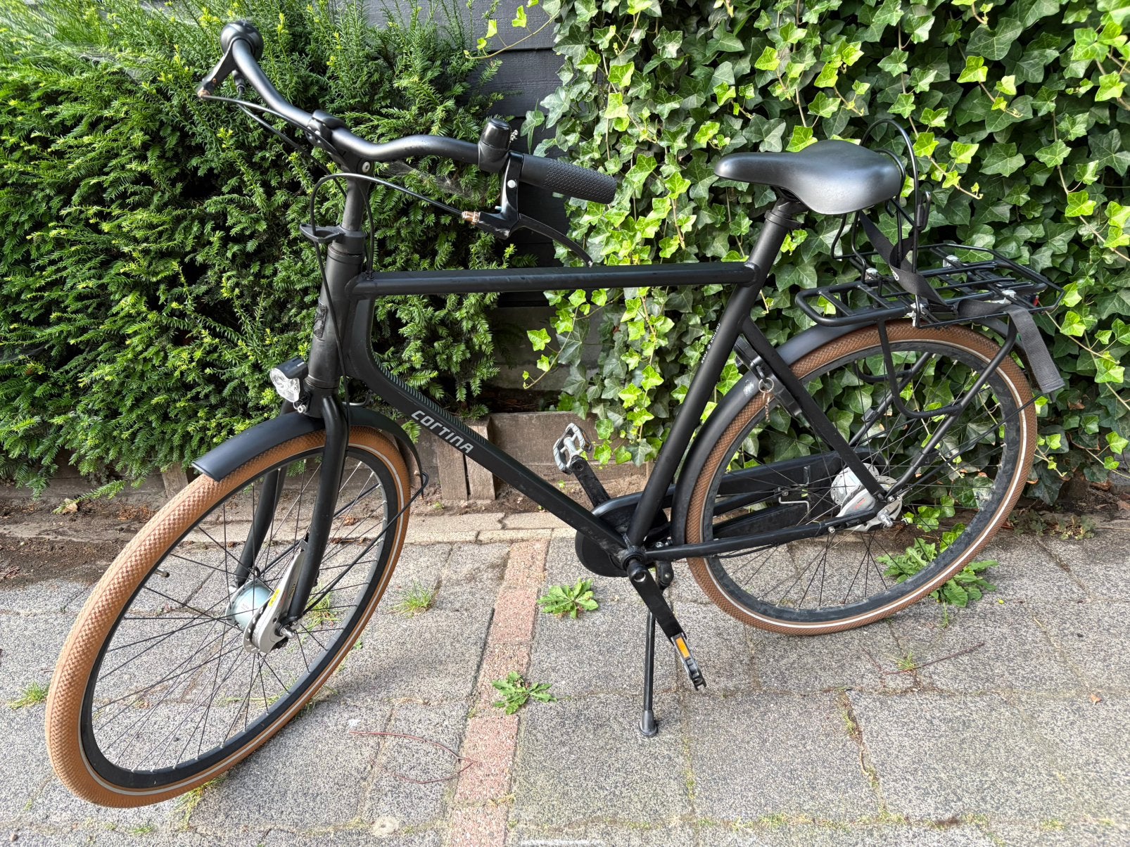 Cortina Foss Herenfiets frame maat 61, Fietsen en Brommers, Versnellingen, Zo goed als nieuw, 61 tot 65 cm, Trommelrem