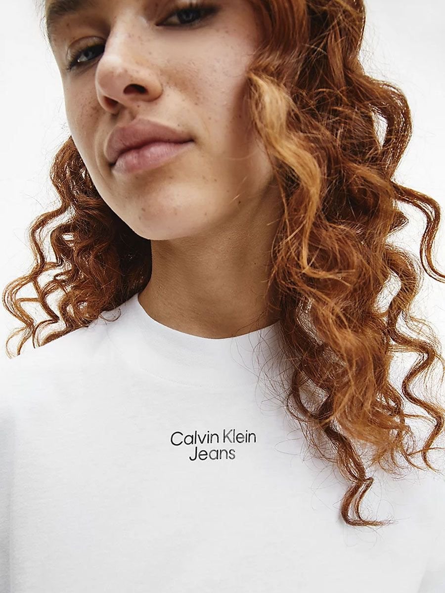 Calvin Klein T-Shirt Maxi Jurk maat M nieuw, Ophalen, Wit, Nieuw, Maat 34 (XS) of kleiner