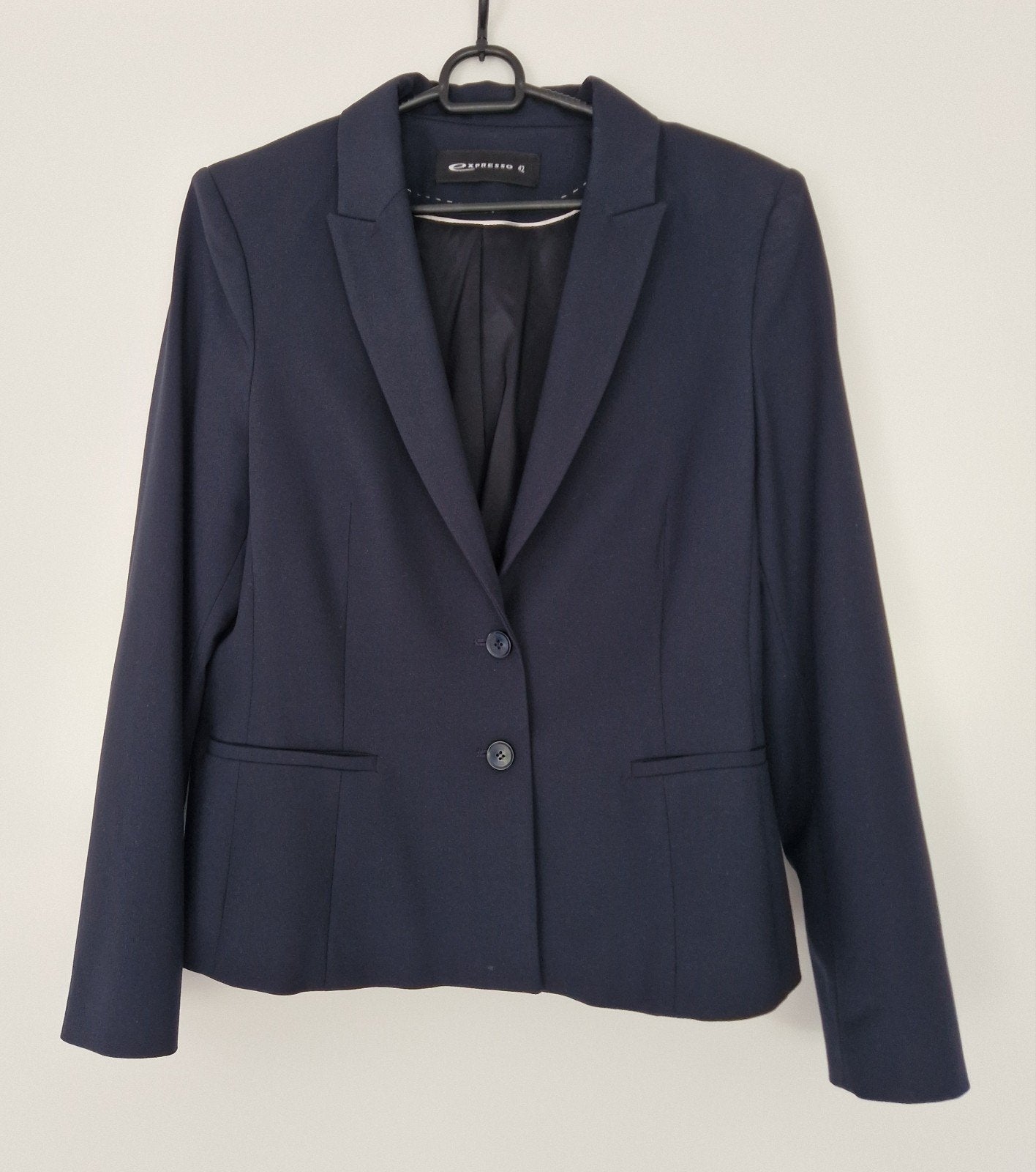 Stijlvol Donkerblauw Jasje van Expresso - Maat M, Maat 38/40 (M), Ophalen of Verzenden, Zo goed als nieuw, Jasje