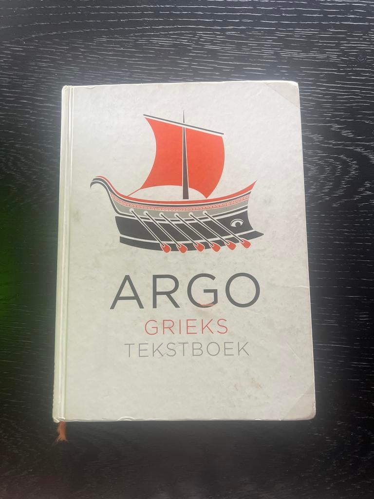 ARGO Grieks Tekstboek - Zo goed als nieuw, Ophalen of Verzenden, Zo goed als nieuw, Non-fictie